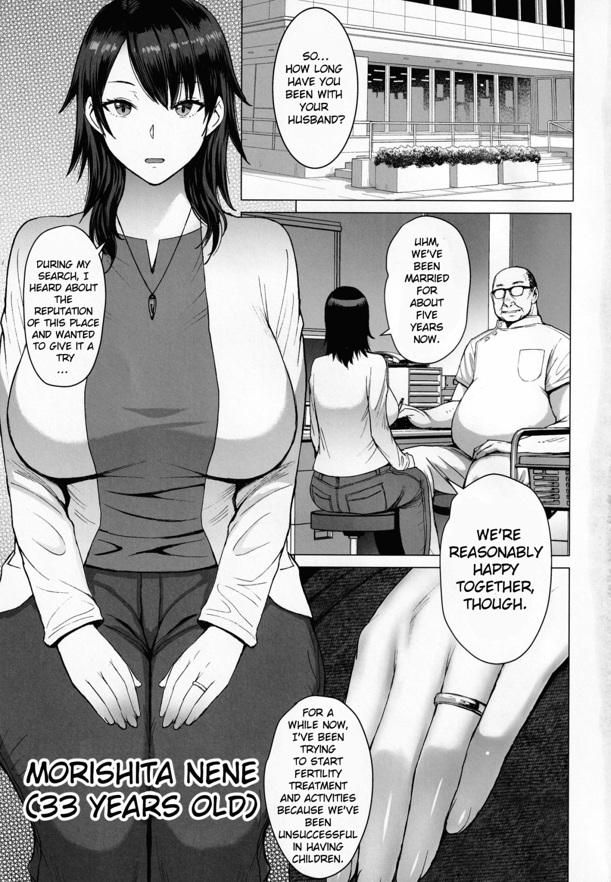 Hentai Manga Comic-The Collection of Married Women Undergoing Infertility Treatment-Read-2